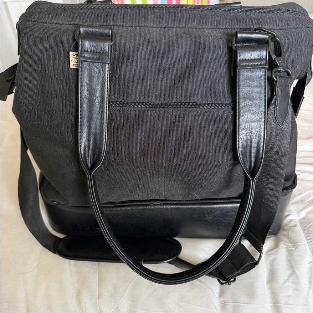 BEIS Black Tote Bag